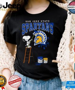 San Jose State Spartans Snoopy Painting Shirt