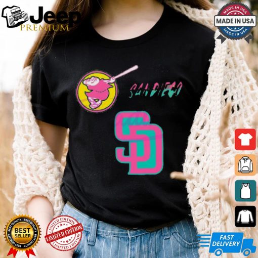 San diego padres sd city connect logo shirt