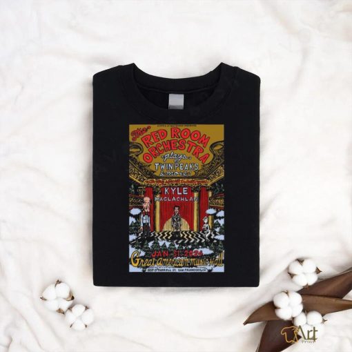 San francisco ca january 31 2024 red room orchestra tour poster shirt