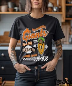 San giants mitchell & ness cooperstown collection food concessions 2024 shirt