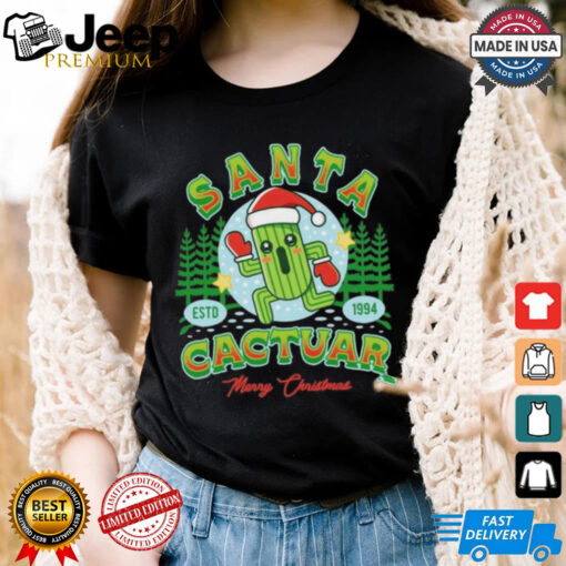 Santa Cactuar Merry Christmas Shirt