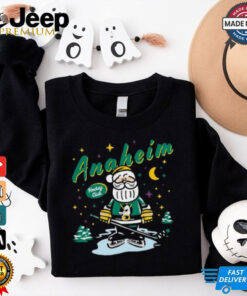 Santa Claus Anaheim Ducks Merry Christmas 2024 shirt