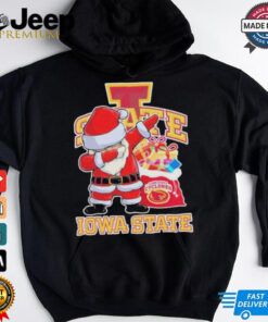 Santa Claus Dabbing X Iowa State Cyclones Christmas Shirt