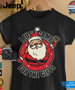 Santa Claus I Just Came For The Gifts Christmas Shirt