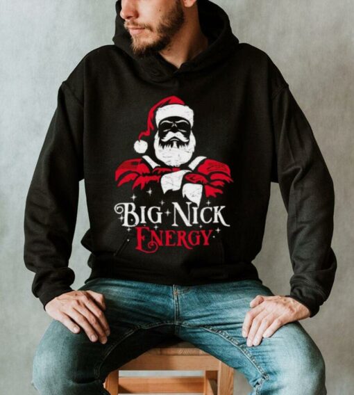 Santa Claus big nick energy shirt