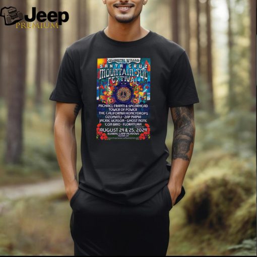 Santa Cruz Mountain Sol Festival August 24 & 25, 2024 Poster Shirt