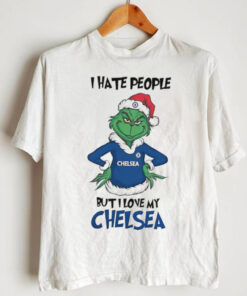 Santa Grinch I hate people but I love my Chealsea 2024 shirt