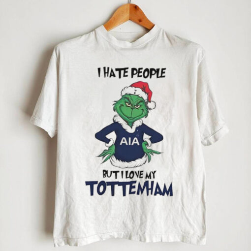 Santa Grinch I hate people but I love my TottemHam 2024 shirt