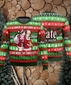 Santa Is On Leave Fate Ugly Christmas Sweater