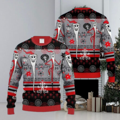 Santa Jack Skellington Ugly Sweater