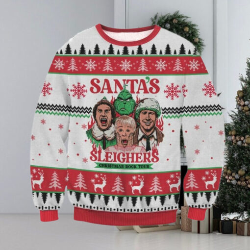 Santa Sleighers Ugly Sweater