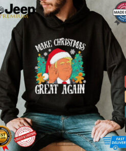 Santa Trump Christmas Make Christmas Great Again shirt