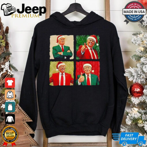 Santa Trump Christmas photos shirt