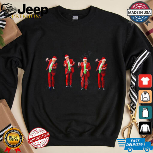 Santa Trump Dance 2024 christmas shirt