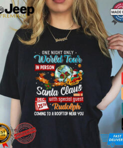 Santa World Tour On 25th Dec Awesome T Shirt