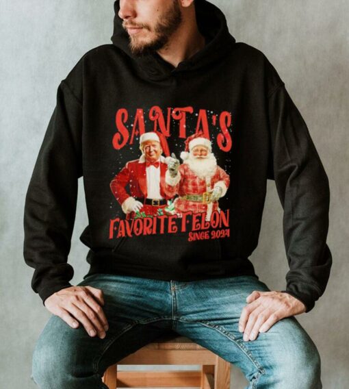 Santa’s Favorite Felon since 2024 Christmas shirt