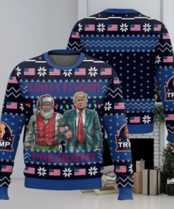 Santa’s Favorite President Trump Christmas Ugly Sweater