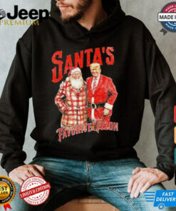 Santa’s favorite felon Trump Xmas shirt