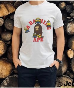 Sapnapvids Minion A Bathing Ape Shirt