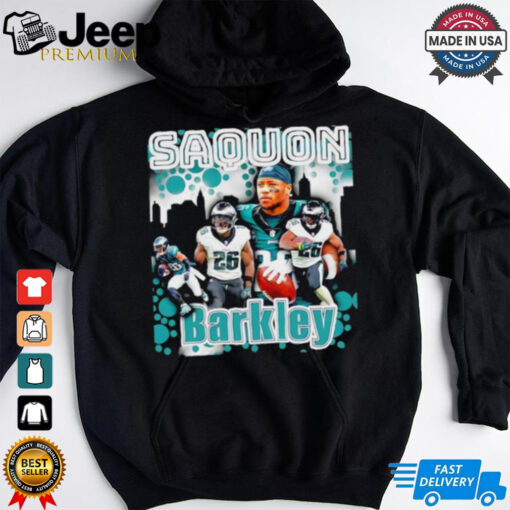 Saquon Barkley Philadelphia Eagles player graphic shirt