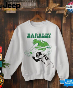 Saquon Barkley hurdle over Jaguars shirt