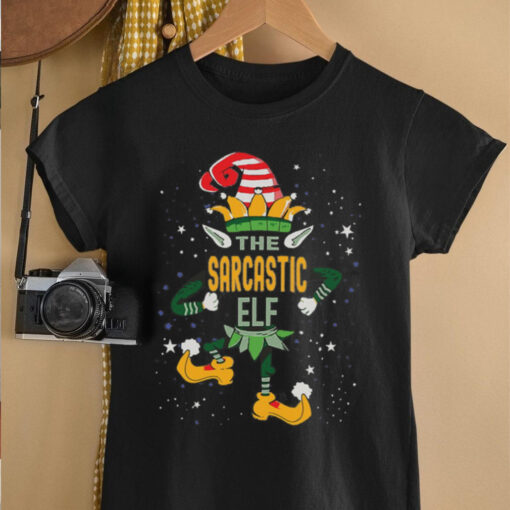 Sarcastic Elf Christmas Family Matching Xmas Squad shirt