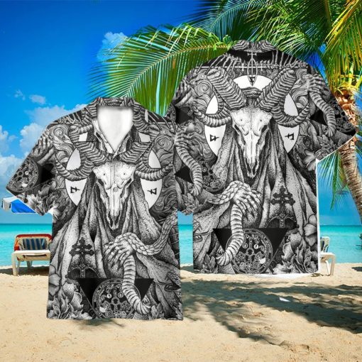 Satanic Pagan Demon AOP Hawaiian Shirt Beach Lover Summer Gift Shirt