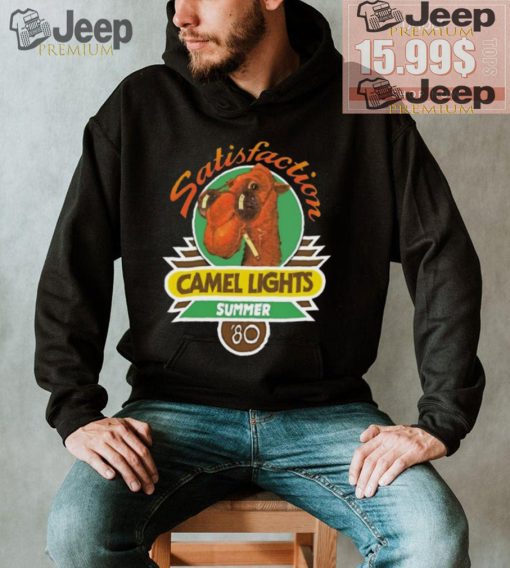 Satisfaction Camel Lights Summer ’80 Vintage Shirt