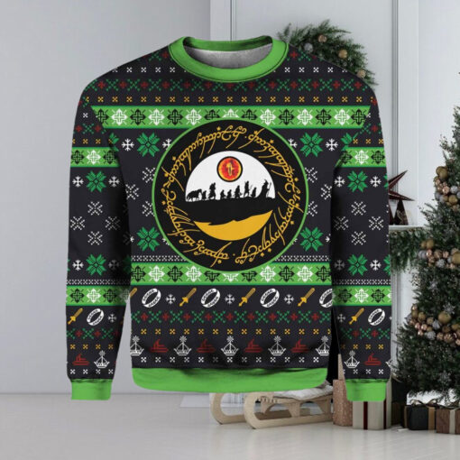 Sauron Eye Lord Of The Rings Ugly Christmas Sweater