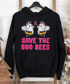 Save The Boo Bees Breast Cancer Awareness Halloween Shirt