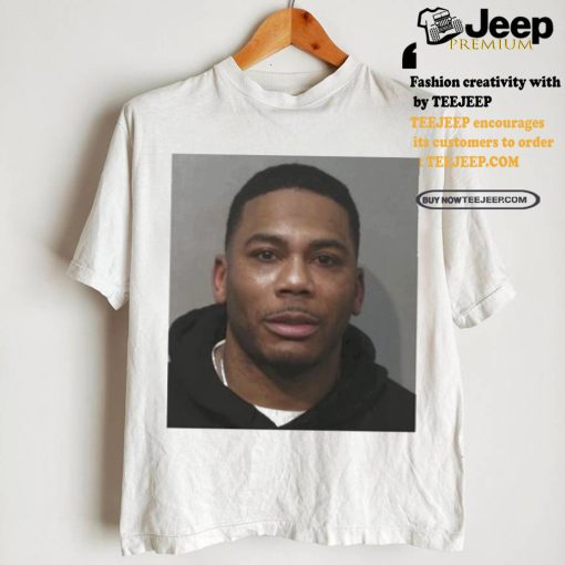 Say Cheese Rapper Nelly Mugshot shirt