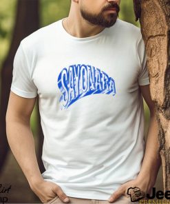 Sayonara Metallic Logo Shirt