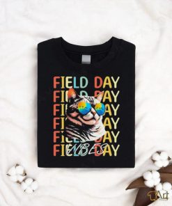 School Field Day Vibes Summer 2024 Cat Teachers Shirt