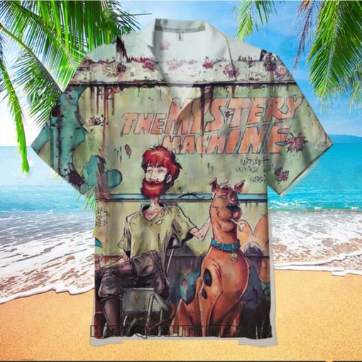 Scooby Doo Mystery Machine Retro Hawaiian Shirt