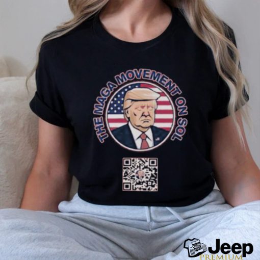 Scott Presler Trump The Maga Movement On Solscan Shirt