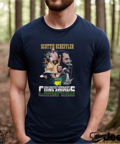 Scottie Scheffler 2024 Master Tournament Champions T Shirt