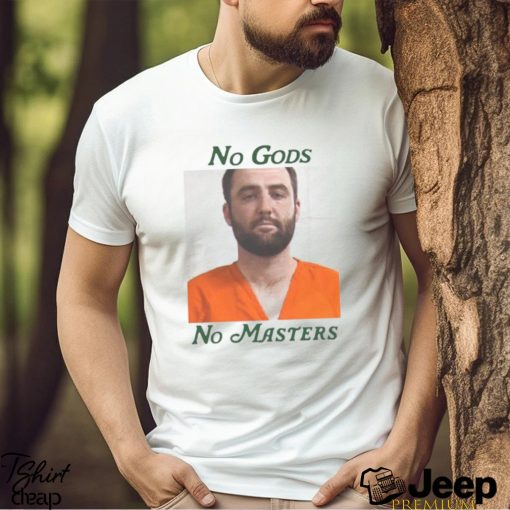 Scottie Scheffler No Gods No Masters shirt