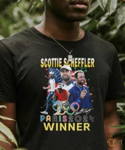 Scottie Scheffler Olympic Paris 2024 Winner T Shirt