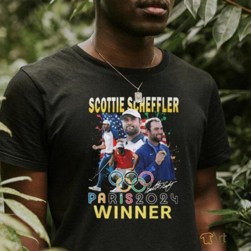 Scottie Scheffler Olympic Paris 2024 Winner T Shirt