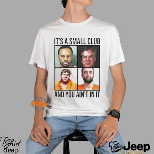 Scottie Scheffler Tiger Woods John Daly And Shooter McGavin Arrest Club Meme Shirt