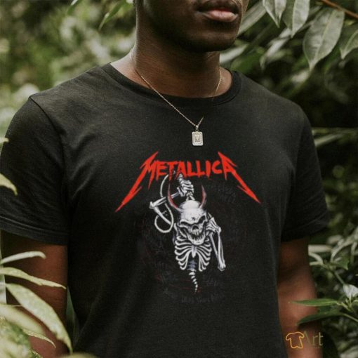 Screaming Skull Metallica Merch Pop Up Store Fan Gifts T Shirt