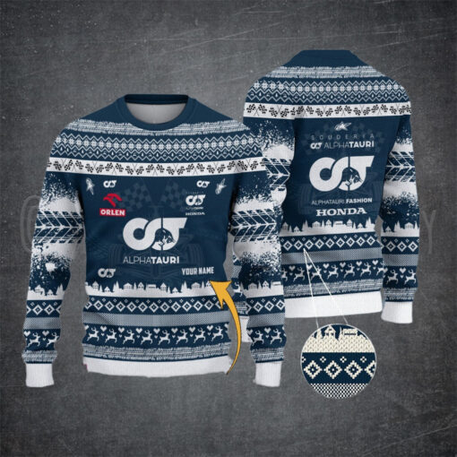 Scuderia AlphaTauri PURS1107 ugly sweater