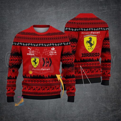 Scuderia Ferrari PURS1108 ugly sweater