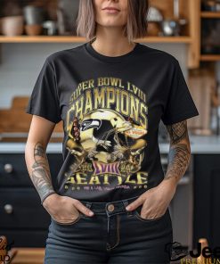 Seahawks Super Bowl Champions 2024 'Gold Rush Vintage' T Shirt