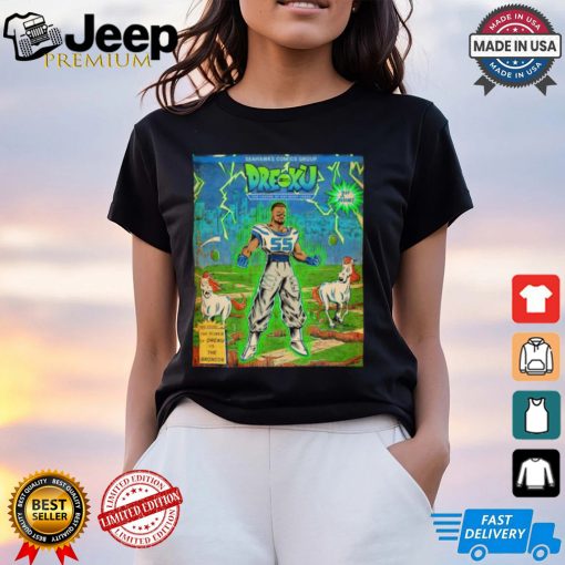 Seahawks comics group Dreoku the Legend of Dre’Mont Jones shirt