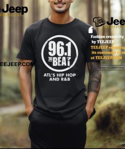 Sean Ferrari Simmons Wearing 96.1 The Beat Atl Hip Hop And R&B Shirt