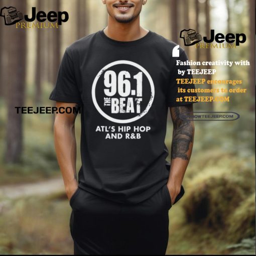 Sean Ferrari Simmons Wearing 96.1 The Beat Atl Hip Hop And R&B Shirt