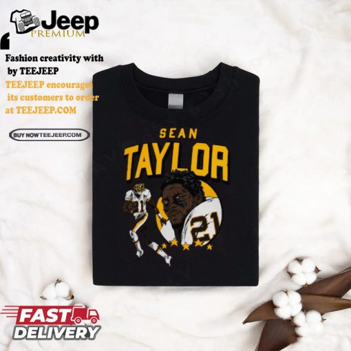 Sean Taylor Washington Commanders Homage Caricature Retired shirt