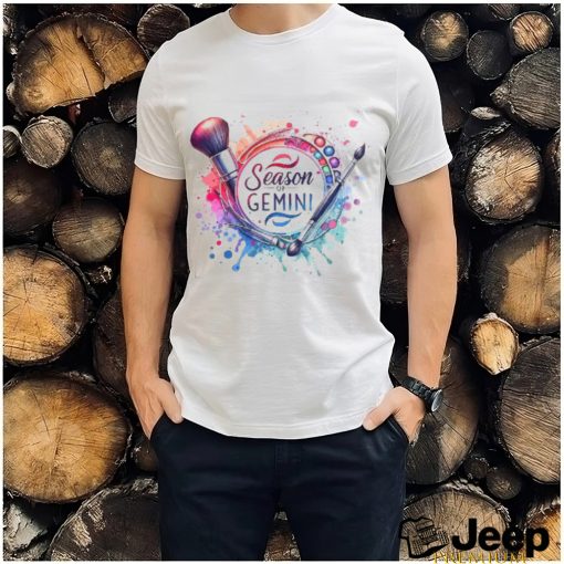 Season Of Gemini Zodiac Signs May Happy Birthday June Shirt