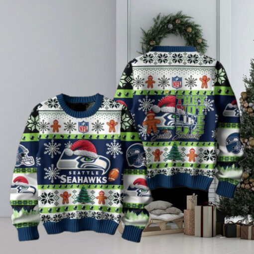 Seatle Seahawks Football They Not Like Us Christmas Ugly Sweater